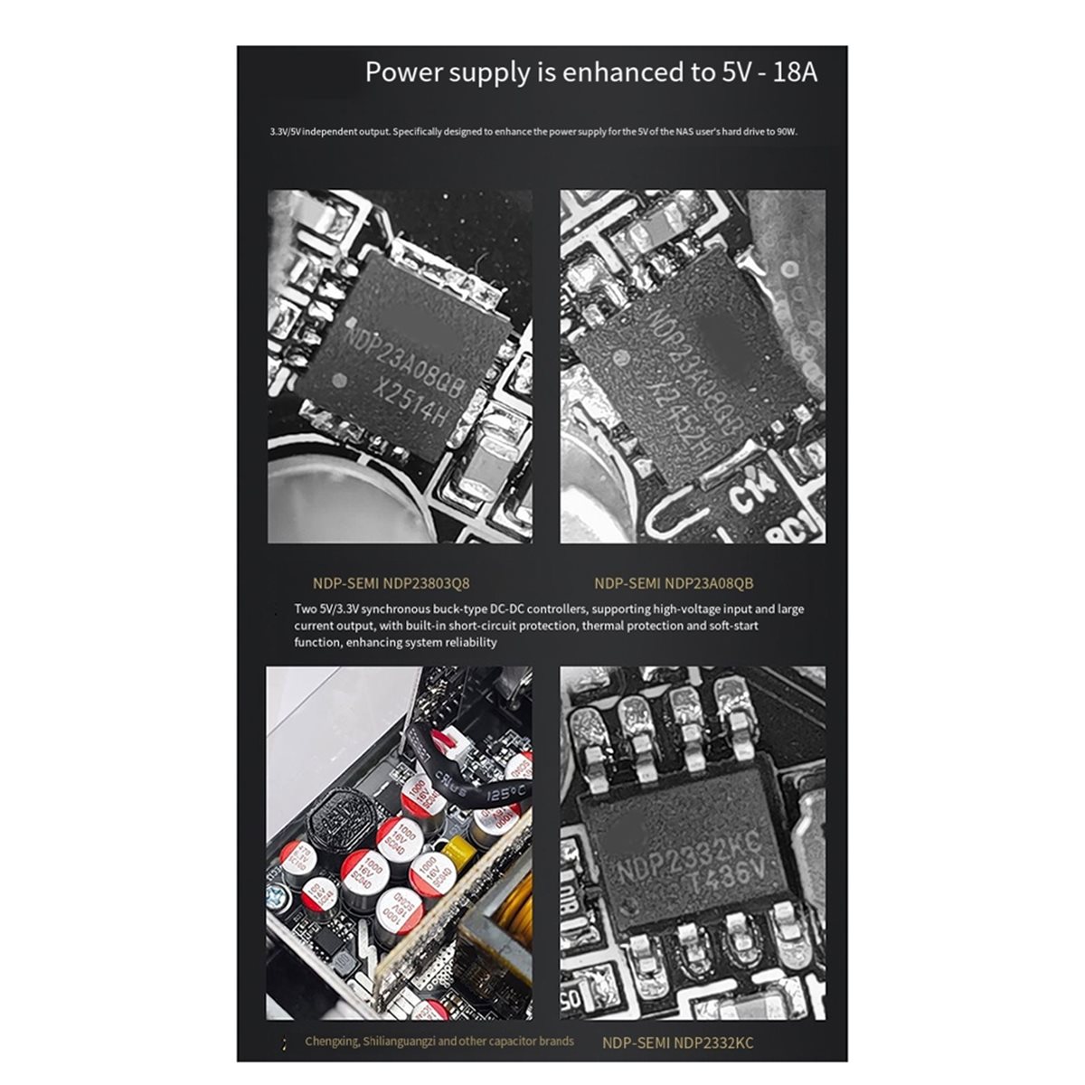 Flex Atx Power Supply 600W 1U - [AC18 Digital]/Flex 600W, Catu Daya Modular