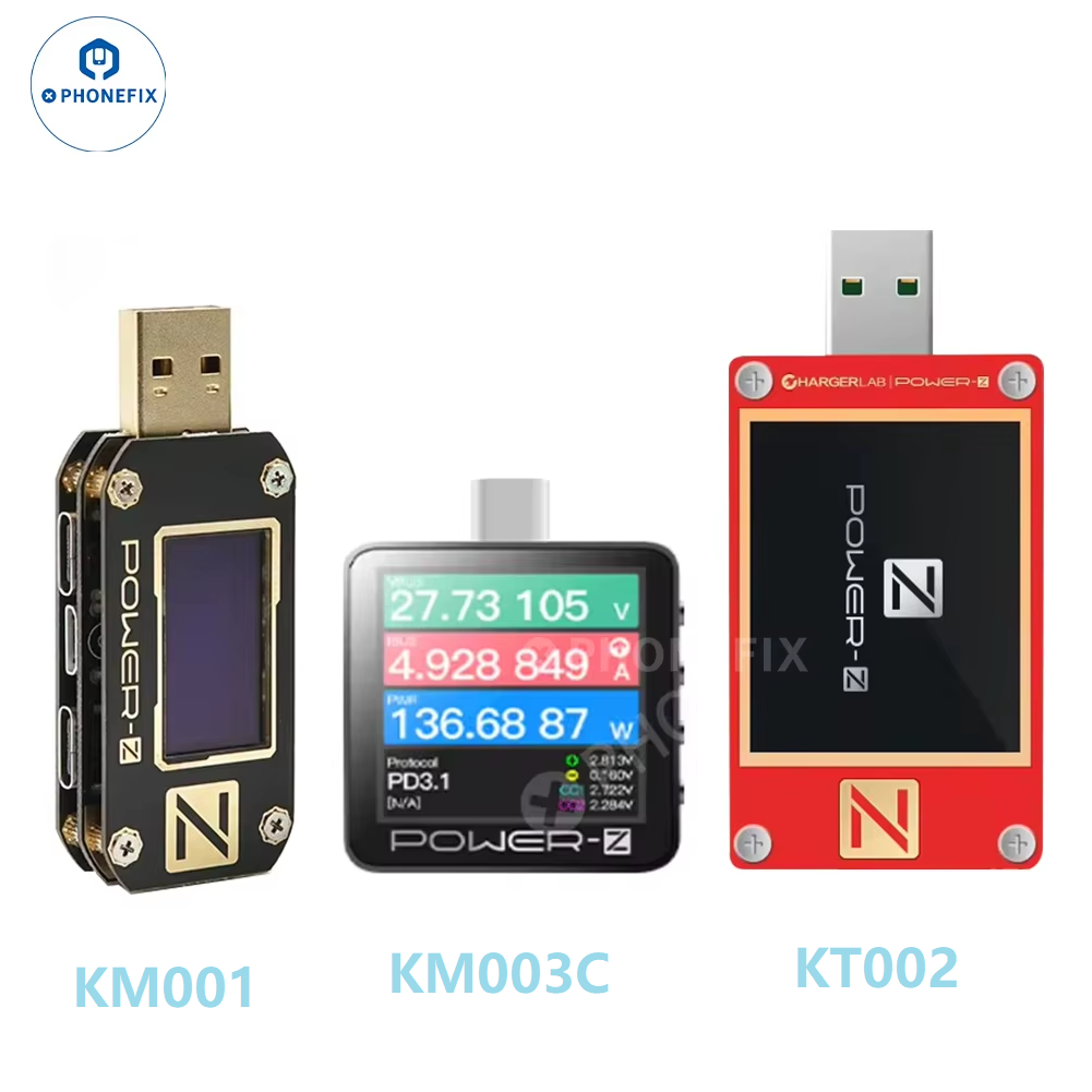 Power Supply Tester - POWER-Z KM003C KT002 KM001 Charger USB