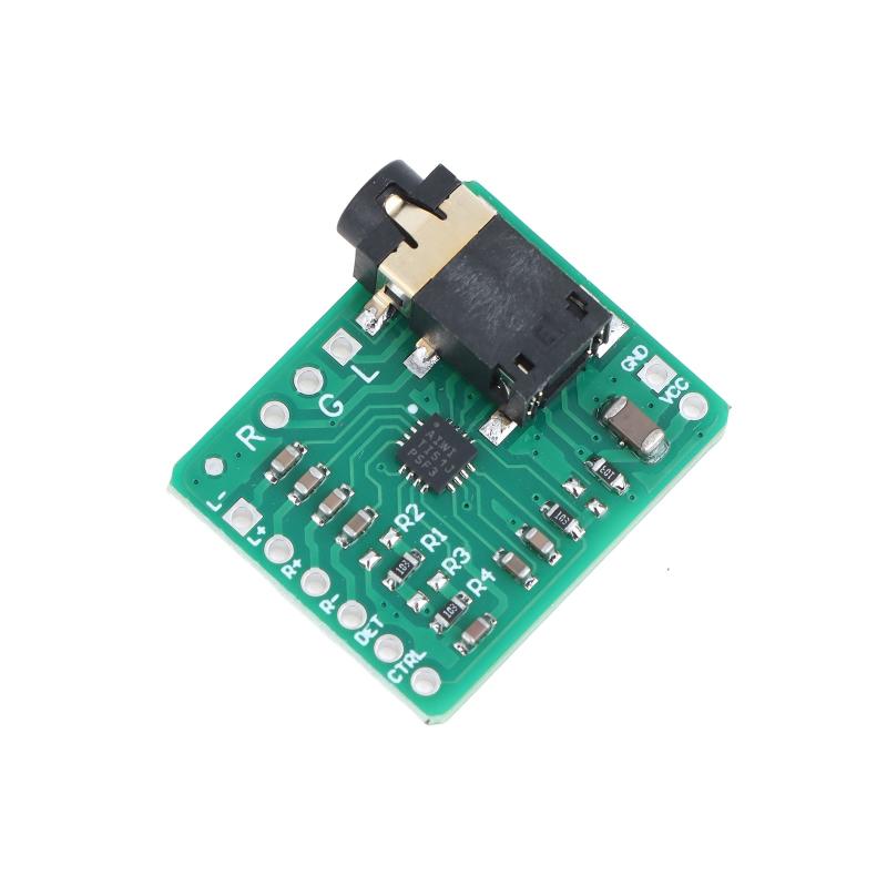 Modular Power Supply - Papan Amplifier Headphone TPA6132 Diferensial ke