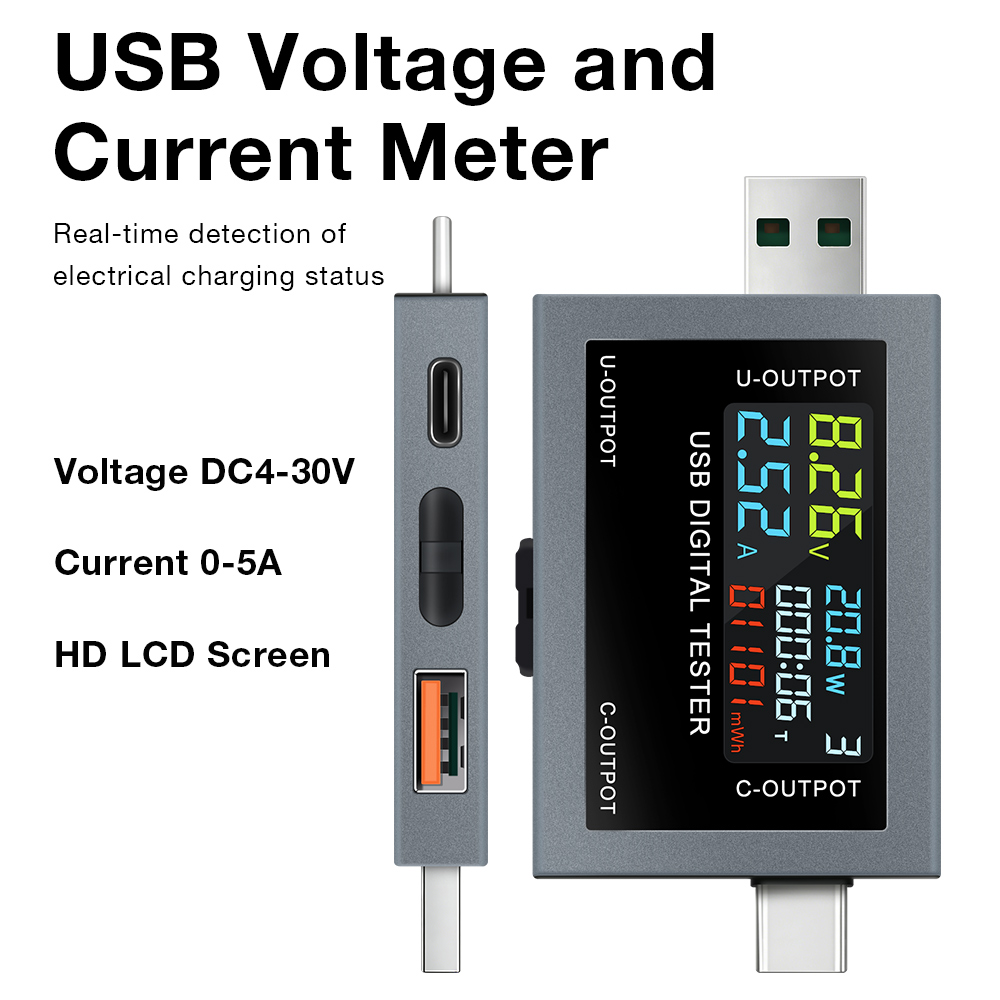 Power Supply Tester - Penguji Pengisian Daya USB Tipe C