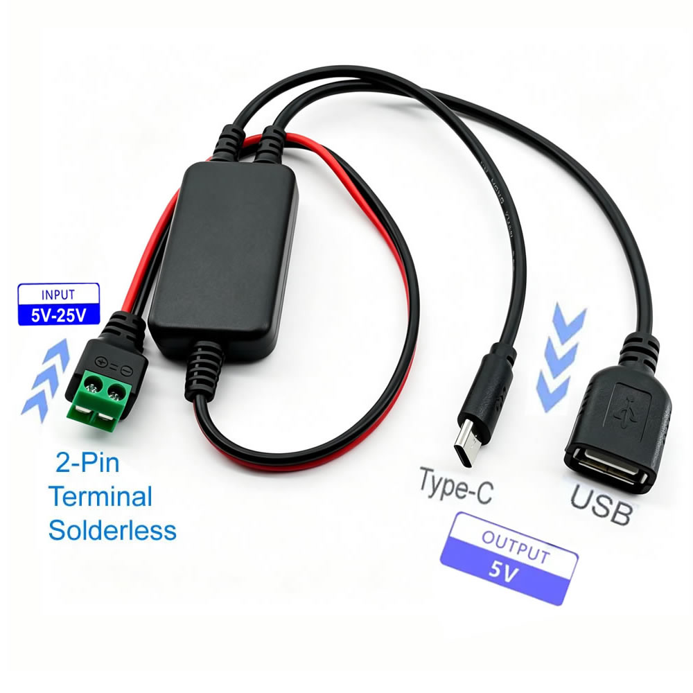 Konverter 12V/24V ke 5V Modul  - Modular Power Supply ulasan dan harga