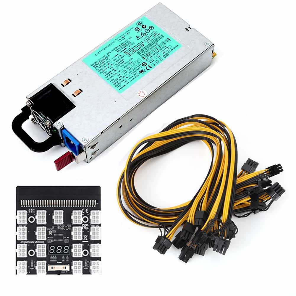 1200W Mining GPU PSU Server Po - Psu Computer ulasan dan harga