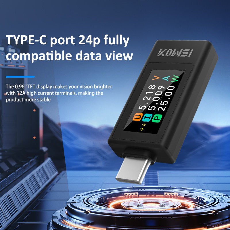 KWS-1902L Penguji USB Tipe C M - Power Supply Tester ulasan dan harga