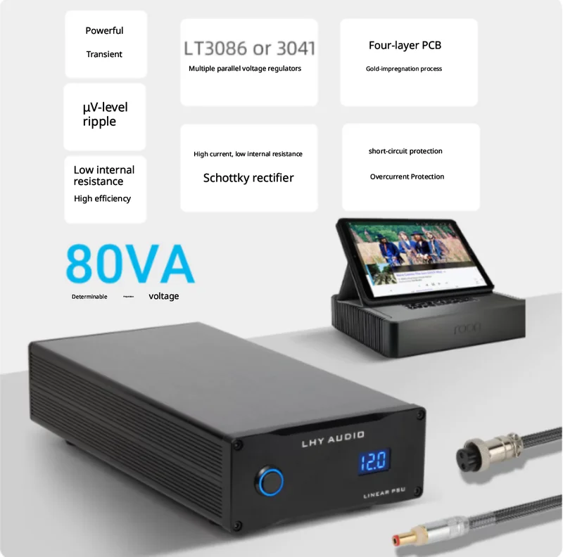 LHY 80W DC Linear Stabilized P - Dc Power Supply 12V ulasan dan harga