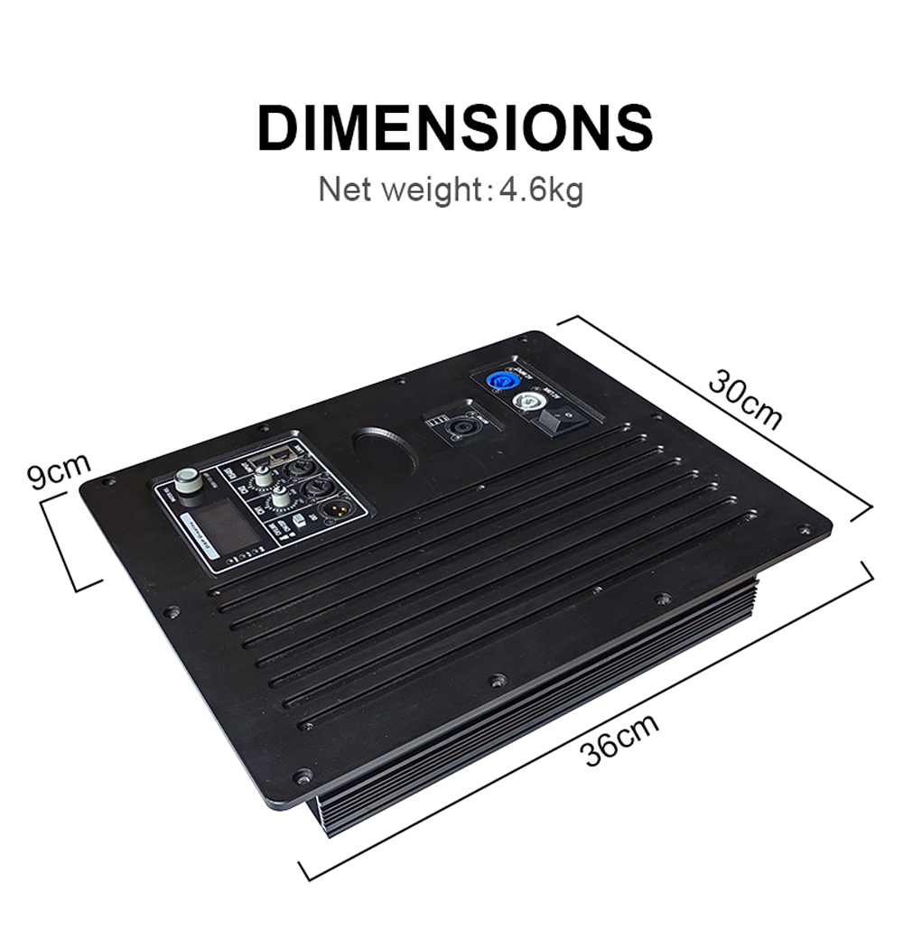 SenMicre PDA4800+CQ380 Penguat - Modular Power Supply ulasan dan harga
