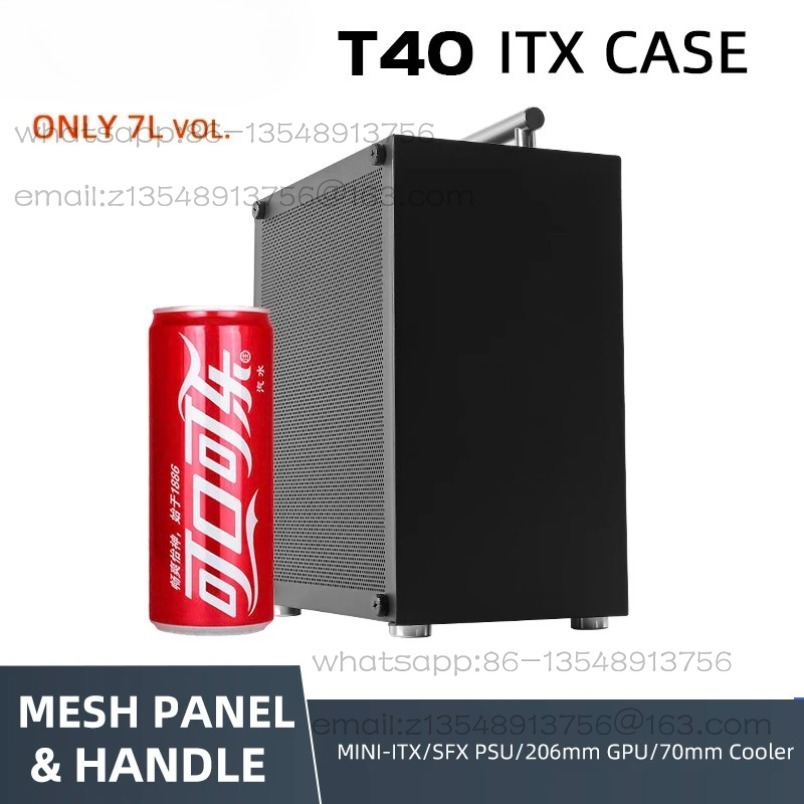 Casing Komputer Gaming T40 Min - Psu Computer ulasan dan harga