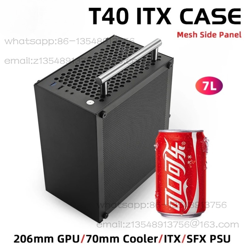 Casing Komputer Gaming T40 Min - Psu Computer ulasan dan harga