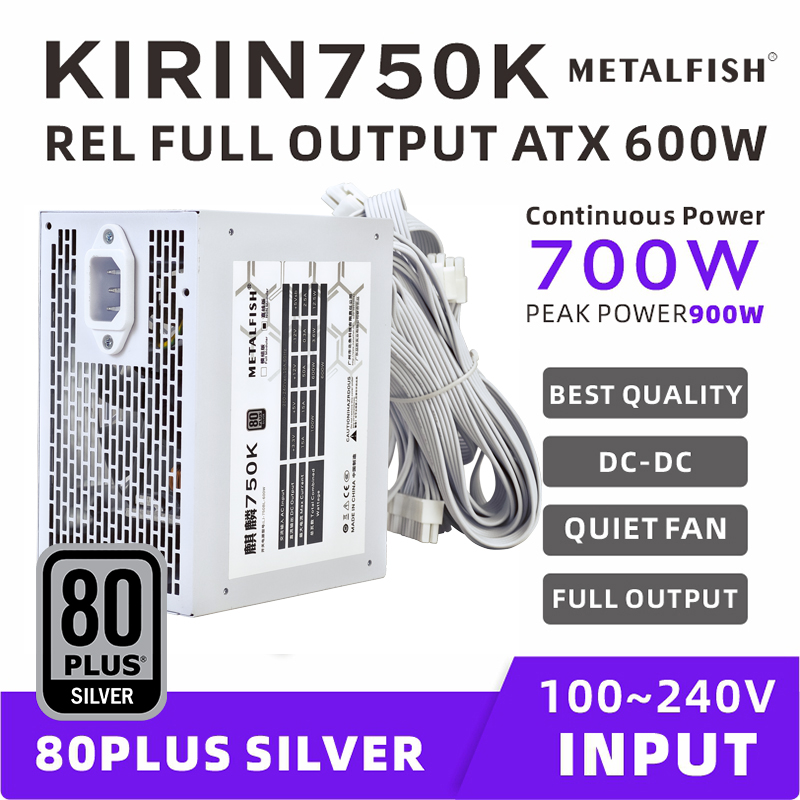 METALFISH KIRIN750K Catu Daya  - Power Supply 750W ulasan dan harga