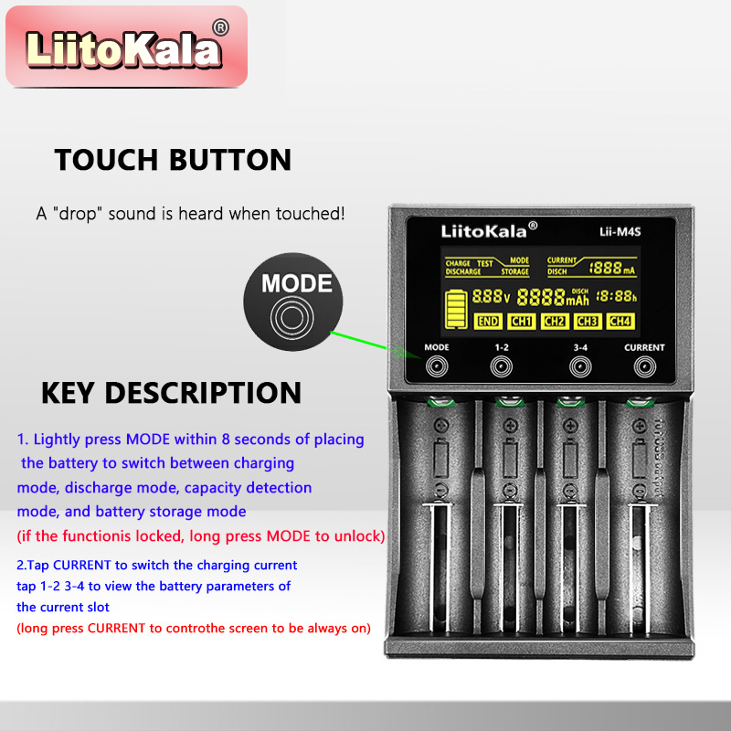 LiitoKala Lii-M4S Pengisi Daya - Power Supply Tester ulasan dan harga
